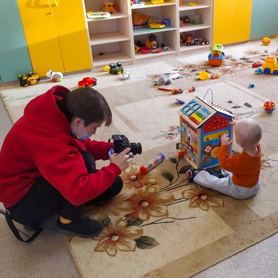 В Рязанском доме ребенка прошла съемка видеовизиток детей с ограниченными возможностями здоровья